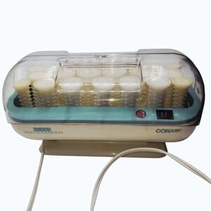 Vintage Conair Euro Wavemaker Hot Rollers Hair Setter – 20 Curlers – Tested
